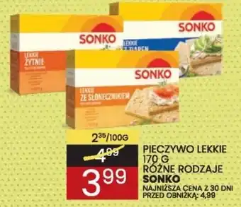 Wafelek Pieczywo Lekkie Sonko oferta