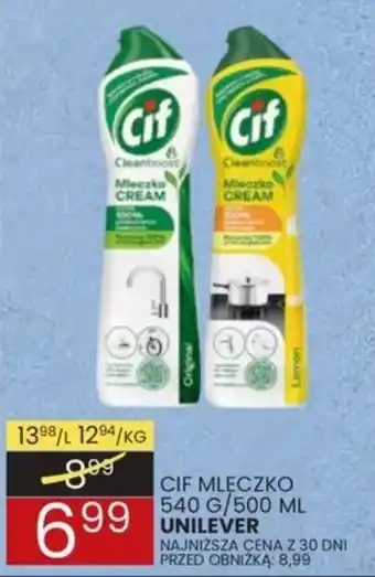 Wafelek Cif Mleczko oferta