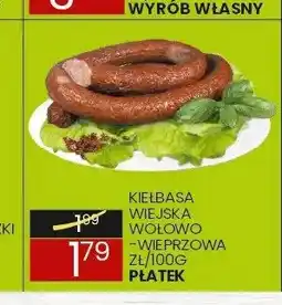 Wafelek Kiełbasa wiejska wołowo-wieprzowa Płatek oferta