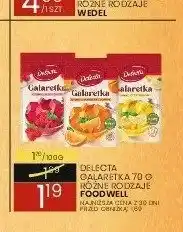 Wafelek Galaretka truskawkowa Delecta oferta