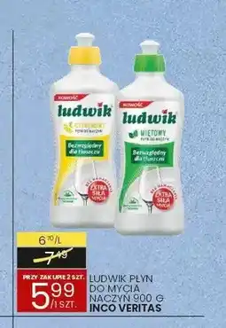 Wafelek Płyn do mycia naczyń Ludwik cytrynowy oferta