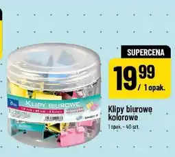 Polomarket Klipy biurowe kolorowe Tetis oferta