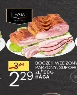 Wafelek Boczek wędzony parzony Haga oferta