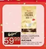 Wafelek Kawa ziarnista Crema Auchan oferta