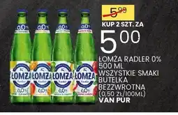 Wafelek Piwo bezalkoholowe Łomża Radler oferta