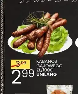 Wafelek Kabanos Gajowego Unilang oferta