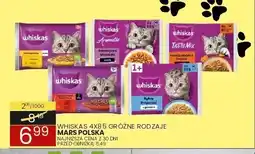 Wafelek Karma dla kotów Whiskas oferta