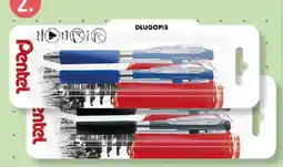 Polomarket Długopis czarny Pentel 2-pak oferta