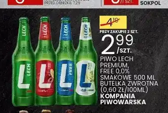 Wafelek Piwo Lech Premium oferta