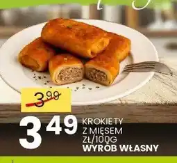 Wafelek Krokiety z mięsem Wyrób Własny oferta
