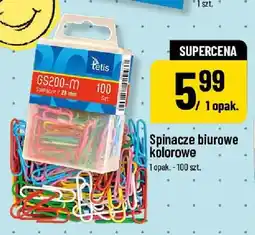 Polomarket Spinacze biurowe kolorowe Tetis oferta