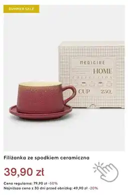 Medicine Filiżanka ze spodkiem ceramiczna Medicine oferta