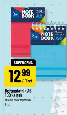 Polomarket Kołonotatnik A6 Tetis 100 kartek oferta