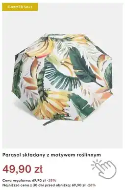 Medicine Parasol składany z motywem roślinnym Medicine oferta