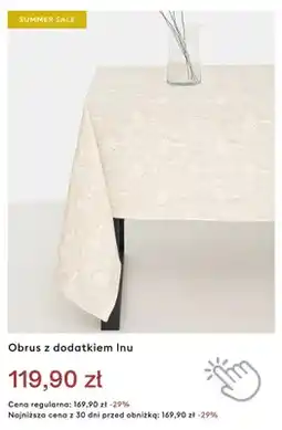 Medicine Obrus z dodatkiem lnu oferta