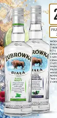 Dino Wódka Żubrówka Biała z nutą mięty oferta