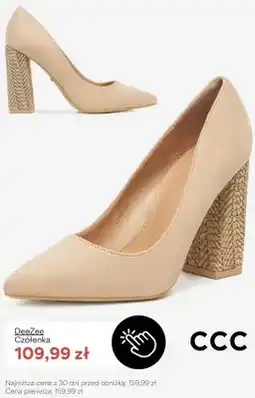 CCC Czółenka damskie DeeZee oferta