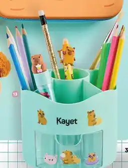 Biedronka Organizer na biurko z naklejkami Kayet oferta