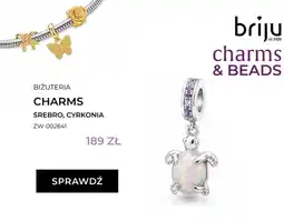 Briju Zawieszka charms srebrna z cyrkoniami Briju ZW-002641 oferta