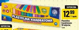 Polomarket Plastelina kwadratowa Astra 18 kolorów oferta