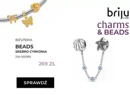 Briju Biżuteria beads Briju srebro cyrkonia ZW-002993 oferta