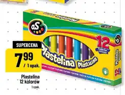 Polomarket Plastelina AS 12 kolorów oferta