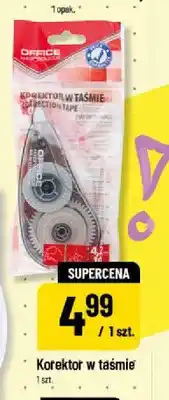Polomarket Korektor w taśmie Office Products oferta