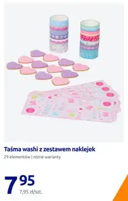 Action Taśma washi z zestawem naklejek oferta