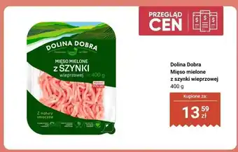 Biedronka Mięso mielone z szynki wieprzowej Dolina Dobra oferta