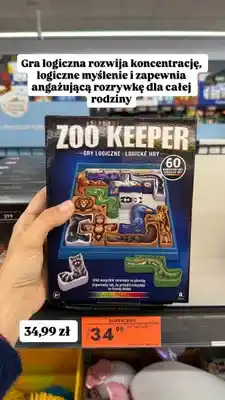 Biedronka Gra logiczna Zoo Keeper oferta