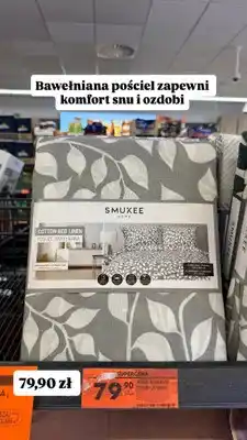 Biedronka Pościel bawełniana Smukee Home oferta