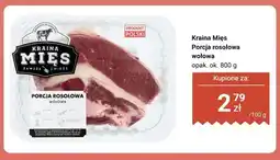 Biedronka Porcja rosołowa wołowa Kraina Mięs oferta