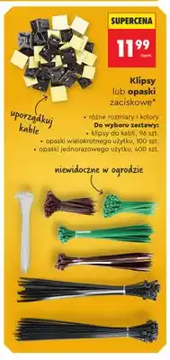 Biedronka Klipsy do kabli Niteo 96-pak oferta