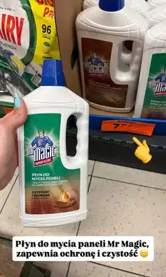 Biedronka Płyn do mycia paneli Mr Magic oferta