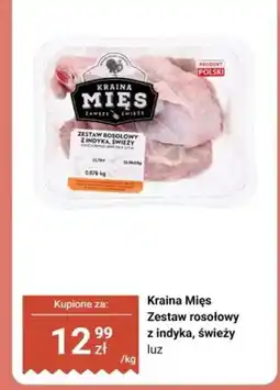 Biedronka Zestaw rosołowy z indyka świeży luz Kraina Mięs oferta
