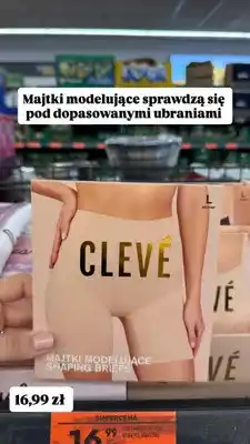 Biedronka Majtki modelujące Clevé beżowe oferta