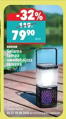 Biedronka Solarna lampa owadobójcza Noveen IKN895 oferta