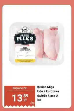 Biedronka Udo z kurczaka świeże klasa A luz Kraina Mięs oferta