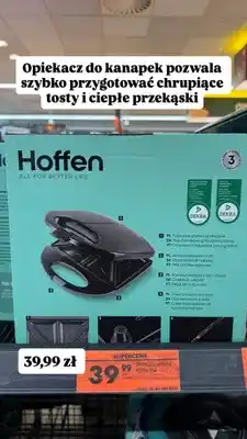 Biedronka Opiekacz do kanapek Hoffen 750W oferta