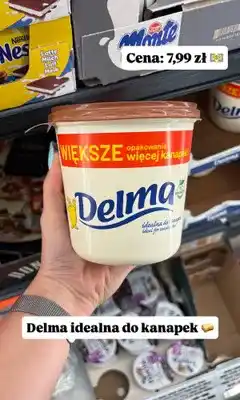 Biedronka Margaryna Delma idealna do kanapek oferta