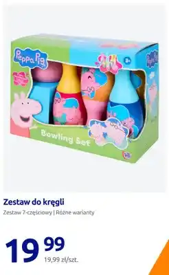 Action Zestaw do kręgli Peppa Pig 7-częściowy oferta