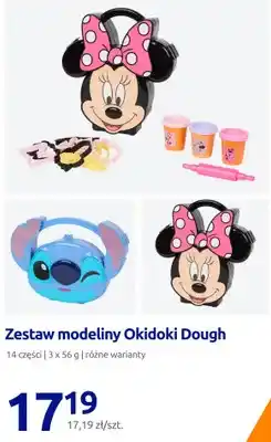 Action Zestaw modeliny Okidoki Dough Myszka Minnie 3-pak oferta