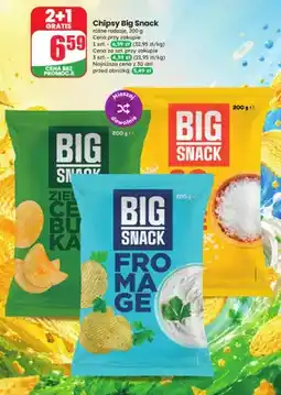 Dino Chipsy o smaku zielonej cebulki Big Snack oferta