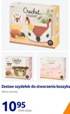 Action Zestaw szydełek do stworzenia koszyka Królik AVEC Ø16 cm oferta