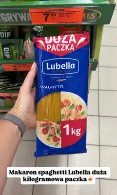 Biedronka Makaron spaghetti Lubella oferta