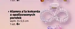 Netto Klamra do włosów a'la kokarda z opalizowanych perełek oferta