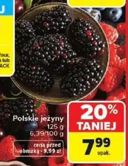 Carrefour Market Polskie jeżyny oferta