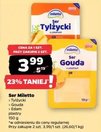 Netto Ser Miletto oferta