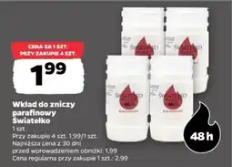 Netto Wkład do zniczy parafinowy Światełko oferta
