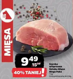 Netto Szynka wieprzowa Sztuka Mięsa Mega Paka oferta